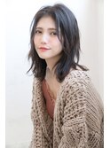 【afrodite 天王寺】外ハネクールミディ2
