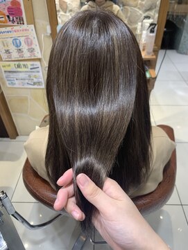 ヘアリゾートエーアイ 新宿西口店(hair resort Ai) アッシュ×艶髪