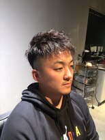 メンズヘアー スパイス 鍋島(Men's Hair SPICE)&nbsp;ショートフェードスパイラル