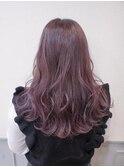 ダークバイオレット×波ウエーブ☆