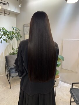 ジ エクト ヴィシア 心斎橋店(The Ect VIXIA) 髪質改善トリートメント×超音波アイロン×美髪ロング