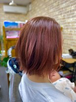 ヘアーサロン カエ(KAE) 【明るく柔らかな印象に】艶髪ピンク♪