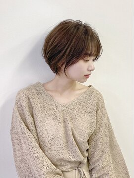 エトワ(ETOWA) 大人ショートボブ×ダークカラー