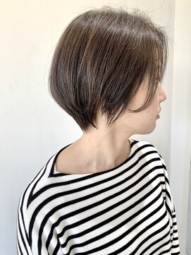 フォーク FOLK 【FOLK】透明感ベージュ☆似合わせふんわりショートボブ♪