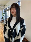 地毛風ストレート