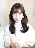〈avant〉マロンベージュのゆる巻きロング