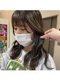 イヤリングカラー×シルバーカラー