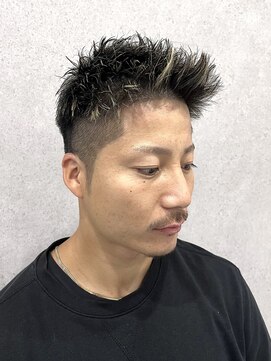 縁 ハナレ(en 870) ベリーショート　メッシュ　メンズヘア