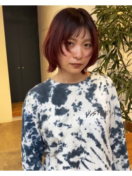 クラフト ヘア デザイン(CRAFT HAIR DESIGN) オン眉/ウルフカット