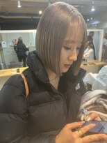 ソイ 下北沢(soi)&nbsp;ボブ×グレージュ