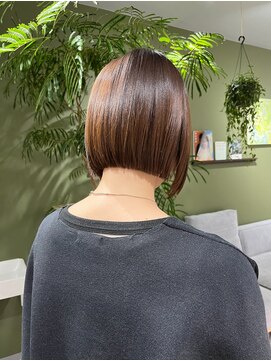 フロムドット(from.) ミニボブ　髪質改善　美髪ストレート