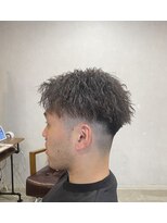 ヘアデザイン ファブロ(hair design FABRO.)&nbsp;【担当:藤岡勇気】刈り上げマッシュ×ツイストスパイラルパーマ