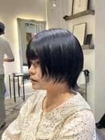 グラッド(GLAD.) ショートウルフカットネオウルフカット顔まわりレイヤーカット