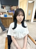 ネオリーブ クーロ(Neolive curro)&nbsp;束感な前髪と顔まわりレイヤー