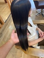 グランバイ アトリエドングリ(Grand × AtlierDonguri) お客様髪質改善データ1416(酸熱ストレート)