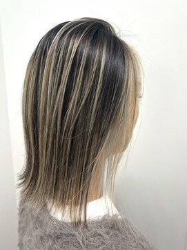 アミューズ(amuse) 【色々したい方】ハイライト×フェイスフレーミングカラー×ボブ