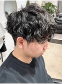 波巻きスパイラルパーマ