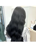 ブリーチなし　ブルーブラック　アディクシー　増田