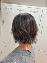 ナンバー ユアイロ 川崎(N° uairo)&nbsp;【池田】くびれミディ/細めハイライト/くすみベージュ