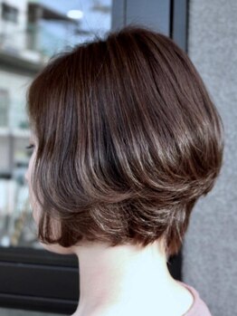ヘアーデザイン ソワン(Hair-Design Soin.)の写真/髪と頭皮に優しい厳選商材使用♪年齢とともにカラー材が頭皮に染みるようになった方もご相談ください◎
