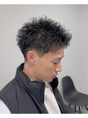 スパイキーショートスパイキーパーマ