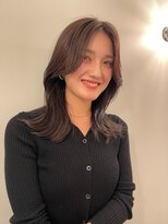 ゼストカロン(ZEST Kalon)&nbsp;レイヤーカット 顔周りレイヤー ブラウンカラー「IBU」