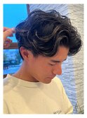 海外風ニュアンスパーマ