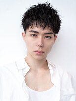 イルハバナ 渋谷(ill HAVANA) 束間/短髪/黒髪/ツーブロック/刈り上げ/モテ/センターパート