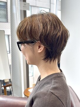 ソー 銀座(SAUT) ショートカット/ニュアンスパーマ/銀座ショートカット