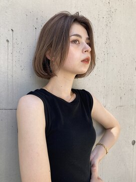 ヴィオットバイサロン(Viot by Salon) ヘイリーボブ 切りっぱなしボブ 肩ラインボブ 縮毛矯正 20代30代