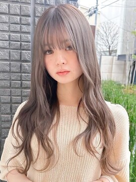 セイドット リー(Say. Ree) Say.ロングレイヤーアッシュブロンドハイトーンブリーチ表参道