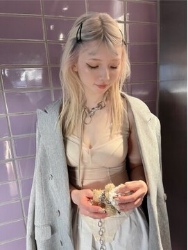 ペレ 梅田(PELE) ミディアムヘア/デザインカラー/フェイスフレーミング/梅田