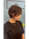 ☆静岡ショート×透明感カラー×似合わせカット☆