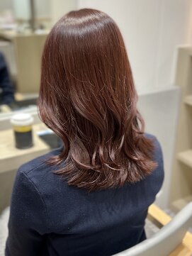 ラベスト キョウト(LOVEST) "ストロベリーチョコレート×くびれミディ"大人可愛いヘア＊