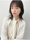 鎖骨下 くびれセミディ