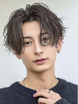 E:terne 大宮店【エテルネ】エクステ/ブリーチ/ケアブリーチ【2/28 オープン(予定)】の写真/オンオフキマル★計算されたカットで朝のセットが驚くほど楽に!誰でも簡単に再現できる、最旬メンズヘア◎