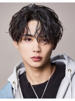 アストラ(ASTRA) MEN’S HAIR/波巻きツイストスパイラル/リバースセンターパート