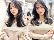 ユイマァル 岡山店(YUIMARL)の雰囲気（フェアリーレイヤーハッシュカットの顔周りデザインがオススメ♪）