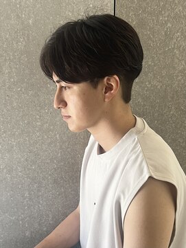 ニアウ 太田店(Niau) MEN’S HAIR/波巻きツイストスパイラル/リバースセンターパート