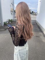 美容室 サワコ 国府店(SAWAKO)&nbsp;柔色クリアピンクミルクティー