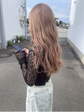 美容室 サワコ 国府店(SAWAKO) 柔色クリアピンクミルクティー