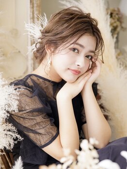 ヘアセットサロンシャルメ 梅田店(Hair Make Salon CHARMER)の写真/梅田5分[巻き下ろし￥1300~/ヘアセット￥1500~]結婚式に！[ヘアセット+アクセ付き￥3000~/カチモリヘア￥2500~]