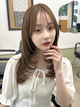 ポーチバイハニー オモテサンドウ(PORCH by HONEY omotesando) ワンホンレイヤーミルクブラウン2