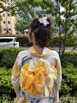 バサラ 大阪なんば店(VASARA)&nbsp;大阪なんば/小紋ヘア/着物ヘア/卒業式ヘア/成人式ヘア