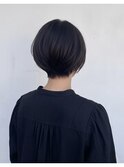 大人可愛い30代40代50代小顔くびれショート丸みショート