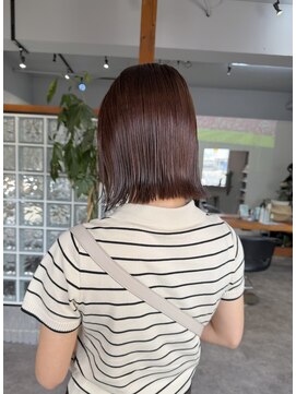 アイダブリューティー ヘア デザイン(IWT hair design) まとまるボブ重くならないボブ20代30代40代