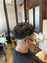ヘアーズ はれるや(hair's)&nbsp;波巻きパーマスパイラルパーマ韓国系カジュアル無造作パーマ