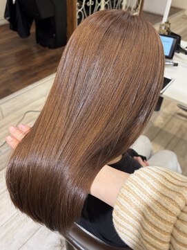 フラバー(flover) ブリーチなしダブルカラーでできるココアブラウン【miyabi】