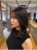 ミドルレイヤー【20代/30代/イルミナカラー/縮毛矯正】