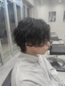 【代表】メンズカット+パーマ+カラー￥21000［大宮/メンズ］